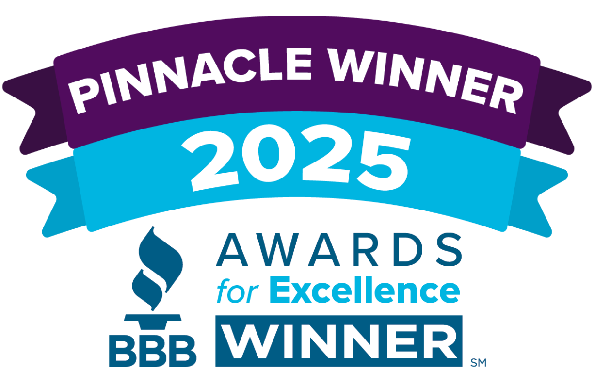 2025 BBB Pinnacle Award for Excellence Winner - ECS (Expert Computer Solutions - Official Badge